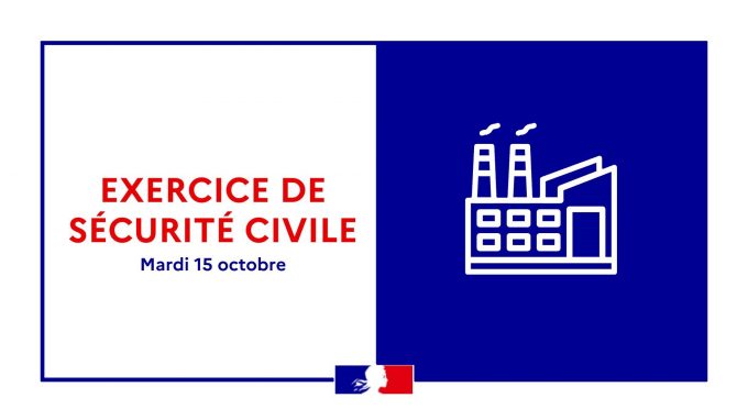 Exercice de sécurité civile 15 octobre 2024