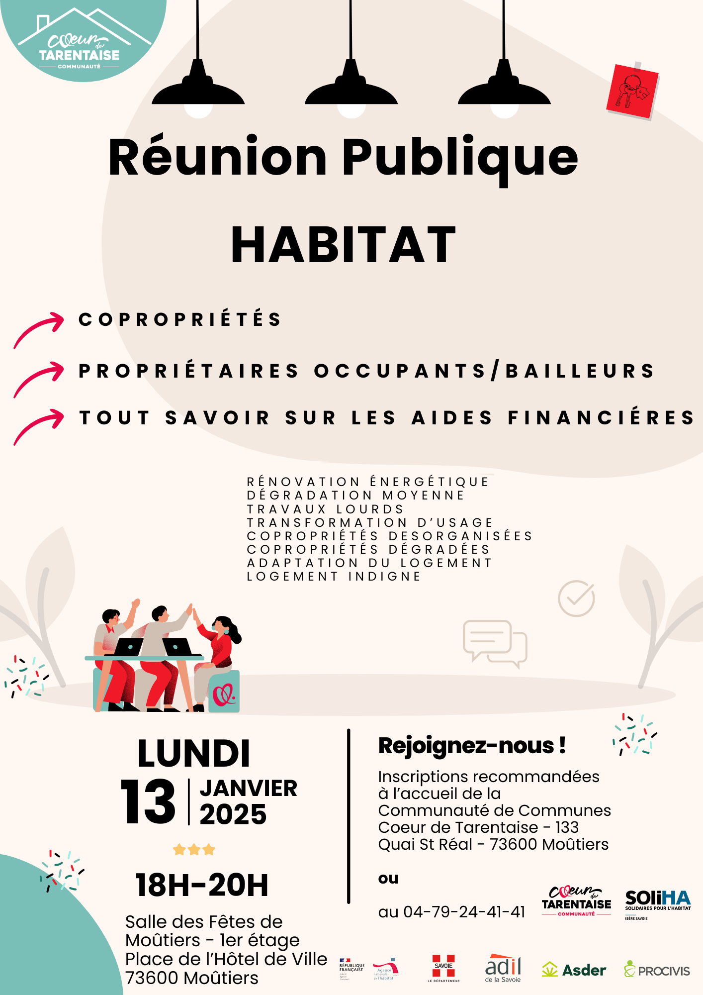 [HABITAT]                              Réunion publique d’informations sur les aides d’amélioration de votre logement